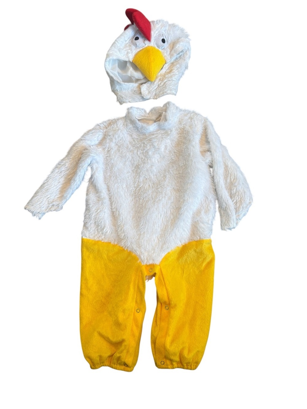 Unisex Baby Chicken Halloween costume 2 piece set EUC Size 12-18 months